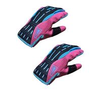 A Pair CS GO Gloves Cosplay Prop Full Finger Sports Motor Rider Gloves Camping Ski Accessories for Cs Go Fans (Miami pink)