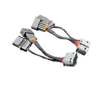 A pair for W221 Compatible for Mercedes S car headlights upgrade from previous models to later models, headlight adapter wire harness