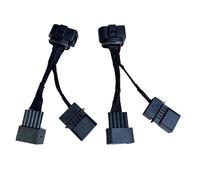 A pair for W221 Compatible for Mercedes S car headlights upgrade from previous models to later models, headlight adapter wire harness