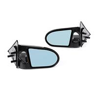 A Pair Manual Adjustable Spoon Style Car Side Door Rear View Mirror Car Rearview Mirror, Fits for Civic, 4Dr Sedan 1992-1995 Wing Mirror Cover Cap