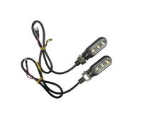 A Pair Of 3LED Running Small Oval Mini Lights Motorcycle Turn Signals LED Signal Lights 12V 2.7w Indicator Turn Signals