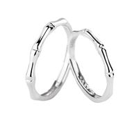 A pair of bamboo rings, adjustable rings, couple rings, exquisite men and women rings, valentines gift