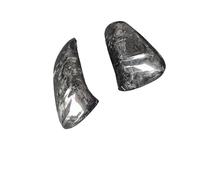 A Pair Of Forged Carbon Fiber Rearview Mirror Shells Compatible For The Taycan Body Kit Wind Knife Rear Spoiler