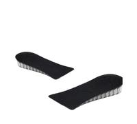 A Pair of Height-Increasing Insoles Women Men Half Insole 3-Layer Air-Cushioned Height-Increasing Insoles 2cm/3.5cm/5cm(Black,2cm)