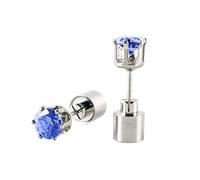 A Pair of LED Light Up Earrings, Luminous Earrings, Bar, Night Club, KTV, Luminous Jewellery, Suitable for Carnival, Party Accessories, Dance, Carnival, Festival Female (Blue, One Size)