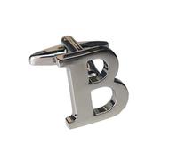 A Pair of Small/Medium Sized Personalised Alphabet Initial Letter Cufflinks Mix And Match Cufflink Perfect For Dad Groom Children Adults LETTERS SOLD AS A PAIR