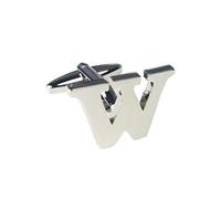 A Pair of Small/Medium Sized Personalised Alphabet Initial Letter Cufflinks Mix And Match Cufflink Perfect For Dad Groom Children Adults LETTERS SOLD AS A PAIR