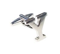 A Pair of Small/Medium Sized Personalised Alphabet Initial Letter Cufflinks Mix And Match Cufflink Perfect For Dad Groom Children Adults LETTERS SOLD AS A PAIR