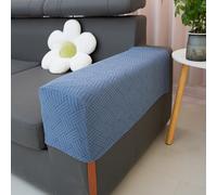 A pair of sofa armrest protectors on both sides, soft non-slip elastic furniture protectors(01)