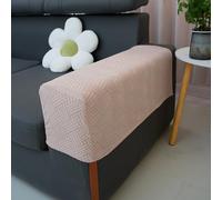 A pair of sofa armrest protectors on both sides, soft non-slip elastic furniture protectors(02)