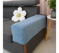 A pair of sofa armrest protectors on both sides, soft non-slip elastic furniture protectors(1#)