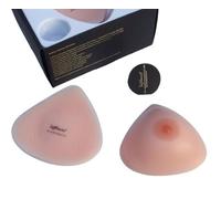 A Pair of Softleaves D100 Silicone Breast Forms with Realstic Colour Nipples Size DD or X-Large 5+ for Bra Size 30DD 32D 34C 36B 38A 39AA