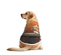 A Pair of Squirrels Dog Shirt Vest Dog Clothes- Breathable Cooling for Big Dogs, Sun Protection Comfort Wear for Golden Retriever, Husky, Alaska Outdoor Activities X-Large
