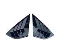 A Pair Side Window Louver Compatible For BYD Destroyer 05 2022-2024 Glass Triangle Window Decorative Panel Spoiler Quarter(Bright black)