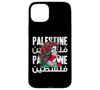 A Palestinian Girl With A Palestinian Bandana Palestine Case for iPhone 15 Plus