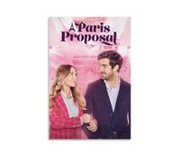 A Paris Proposal Poster Romantic Moive Canvas Wall Art Printing For Wall Decor08x12inch(20x30cm) Unframe-style