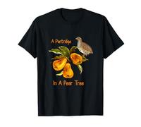 A Partridge in A Pear Tree Twelve Days of Christmas T-Shirt
