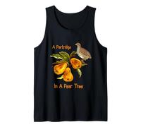 A Partridge in A Pear Tree Twelve Days of Christmas Tank Top