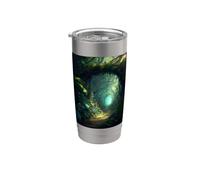 A Path Through the Magic of the Beautiful Forest Stainless Steel Insulated Tumbler