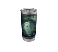A Path Through the Magic of the Beautiful Forest Stainless Steel Insulated Tumbler