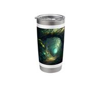 A Path Through the Magic of the Beautiful Forest Stainless Steel Insulated Tumbler