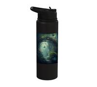 A Path Through the Magic of the Beautiful Forest Stainless Steel Insulated Water Bottle