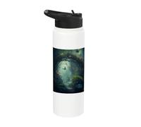 A Path Through the Magic of the Beautiful Forest Stainless Steel Insulated Water Bottle