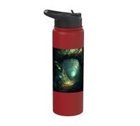 A Path Through the Magic of the Beautiful Forest Stainless Steel Insulated Water Bottle