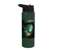 A Path Through the Magic of the Beautiful Forest Stainless Steel Insulated Water Bottle