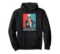 A Patriot Must Be Always Ready To Defend His Country USA Pullover Hoodie