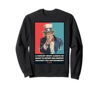 A Patriot Must Be Always Ready To Defend His Country USA Sweatshirt