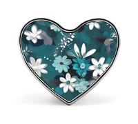 A Pattern with Horses As A Background Lapel Pin Fashion Brooch Pin Cute Button Badges Heart Shape Button Pins Enamel Pins Metal Pinback for Hat Shirt Clothing Bags Decoration, Love form, Aluminum, no