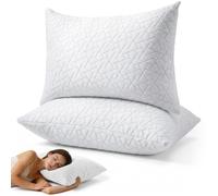 A-Pce 2 Pack Shredded Memory Foam Pillow for All Sleepers,76x51cm