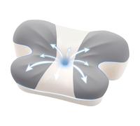 A-Pce Cervical Memory Foam Pillow for Neck and Shoulder Pain Relief, Orthopedic Neck Pillow with Breathable, Removable Cover, Ultra Support & Cozy Sleeping for Side/Back/Stomach Sleepers, Grey