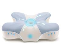 A-Pce Memory Foam Pillow for Neck and Shoulder Pain Relief, Orthopedic Neck Pillow with Breathable, Removable Cover, Ultra Support & Cozy Sleeping for Side/Back/Stomach Sleepers, Blue