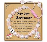 A pearl bracelet makes an excellent birthday gift for girls, suitable for children aged one to sixteen. The adjustable bracelet is the perfect present for daughters or granddaughters.