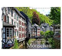 A pearl in the Eifel - Monschau UK-Version (Wall Calendar 2026 DIN A4 Landscape), CALVENDO 12 Month Wall Calendar