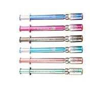 A Pens | Nurse Syringe Pens - Novelty 0.38mm Black Smooth Writing | Black Gel Pen For Students | Medical Doctor Joke Gift For Adults, Schoolroom, Office, Prend