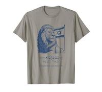 A People That Rises Like a Lion - Israeli Flag T-Shirt