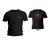 A Perfect Circle Men's Octoheart (Back Print) T-Shirt, Black, Medium (Size:Medium)