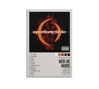 A Perfect Circle Poster Room Decor Aesthetic Poster Artistic Poster for Bedroom Living Room Walls 12x18inch(30x45cm) Unframe-Style