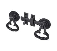 A. Perry 4414 152mm Old Hill Ironworks Cottage Ring Gate Latch, Black Antique