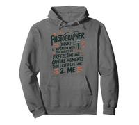 A Person With The Ability To Freeze Time, Photographer Pullover Hoodie