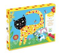 Small Dots Painting Set - by DJECO yellow medium solid wth design