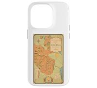 A Pictorial Map of Rhodesia (Southern & Northern) Case for iPhone 14 Pro