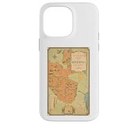 A Pictorial Map of Rhodesia (Southern & Northern) Case for iPhone 14 Pro Max