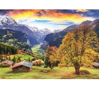A picturesque alpine village