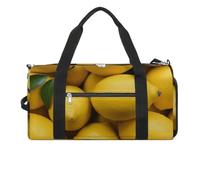 A Pile of Little Lemon Gym Bag Sport Gym Tote Bag Lightweight Duffle Bag Carry On Weekender Bags for Women Men, white, One Size