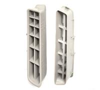 A-Pillar Air Outlet Front Window Defroster Vent 5KD867233 Compatible with 6 GTI MK6 2009-2014 ABS Light Gray Creamy White Black 2 Pack(Creamy White)