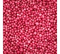 A Pinch Of - 100s and 1000s - Deep Pink Glimmer Cake Topper Sprinkles - 30g Edible Shimmer Ball Cupcake Decorations - Weddings, Christenings & Parties